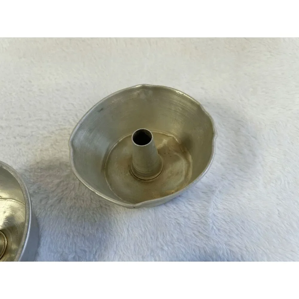 Child's Vintage Metal Pots & Pans Play Miniature Dish Set Plates, Pots, Pans